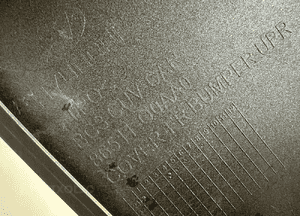 Zderzak przód przedni hyundai bayon 2021- 86511-Q0AA0  kratka spoiler cały 5