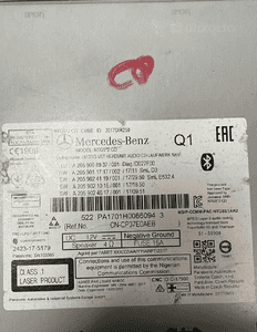 Radio nawigacja mercedes W205 W253 A2059008937 org 3