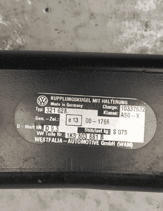 Vw golf 5 v 6 vi kombi vw jetta hak holowniczy odkręcany kluczyk oryginał westfalia 11