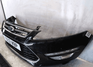 Zderzak przód halogeny led ford mondeo MK4 fl lift G6 czarny 5