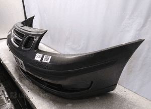 Zderzak przód przedni do saab 9-3 93 szary halogeny 2