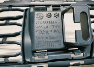 Vw transporter T7 7T0 atrapa kratka zderzaka przód dolna 7T0853663A 9