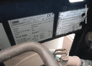Agregat chłodniczy chłodnia carrier xarios 600MT nr 123/A1 10