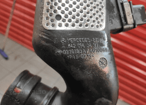 Mercedes 3.0 cdi OM642 W221 W164 rura dolot powietrza przepływomierz 13