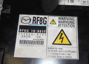 Komputer sterownik mazda  6 gh 2.0 RF8G18881F 2