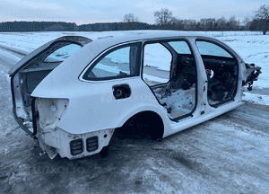 Ćwiartka błotnik prawy tył skoda superb ii 2 kombi combi 1