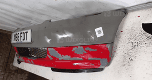 Zderzak przód przedni toyota yaris 1 i 3P0 czerwony 3