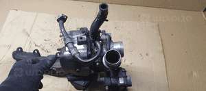 Turbina turbosprężarka lewa turbo nastawnik kolektor Audi A8 D3 4.2 TDI 057145721N 4