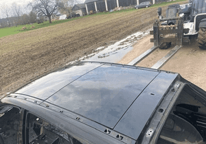 Panorama solar dach solardach hyundai IX35 2