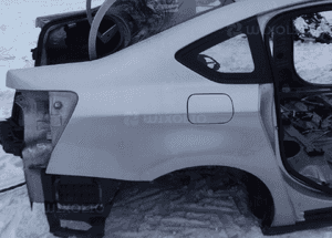 Błotnik ćwiartka tył prawy citroen C5 ezrc sedan 1