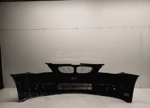 Zderzak przód przedni bmw E60 E61 seria 5 lift fl titansilber srebrny pdc czujniki spryskiwacze lamp xenon halogeny 7