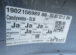Zderzak przedni przód vw T6 multivan 7E5807221D 2015-2019 18
