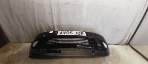 Zderzak przód przedni ford fiesta MK.6 vi halogeny czarny D2 1