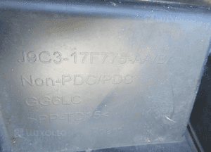 Zderzak przedni przód jaguar e-pace J9C3-17F003-AA J9C3-17F775-AA 2017-2020 27