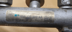 Listwa wtryskowa rurki czujnik Audi A6 C6 2.7 TDI 059130089AA 7