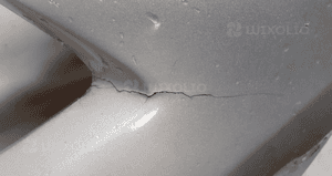 Zderzak przód przedni do toyota yaris 2 ii 1E7 srebrny 4
