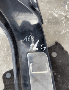 MERCEDES B 245 LIFT zderzak tyl tylny chrom czarny 9
