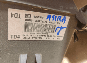 Nagrzewnica dmuchawa 13330978 TD4 opel astra j 6
