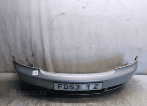 Zderzak przód przedni audi A6 C5 lift fl LY7R błękitny halogeny 1