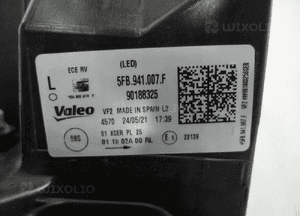 Leon iv tarraco lampa przednia lewa full led 007F 7