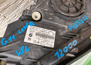 Lampa lampy bmw 7 G11 G12 laser kompletne 7483911 7483912 8