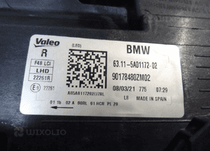 Lampa przednia PRAWA BMW X1 5A01172-02 6