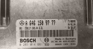 MERCEDES komputer om 646 stacyjka klucz 2,2 cdi A 6461509777 A 2095453908 2