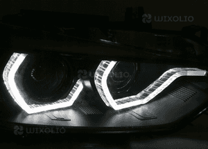 Lampy reflektory do bmw F30, F31 od 2015 do 2018 do jazdy dziennej led drl 5