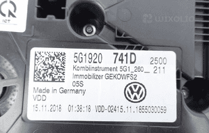 Licznik zegary vw golf vii 7 5G 50512KM 5G1920741D 4
