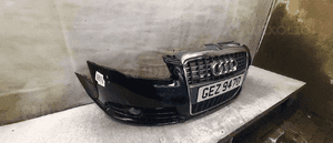 Zderzak przód przedni audi A4 B7 LY9B czarny s line S4 halogeny 4