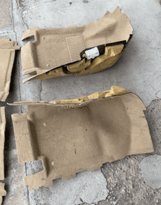 mercedes GL ml 164 dywan wykładzina beżowa przód tył beż 3