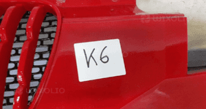 Zderzak przód przedni do kia picanto czerwony R1 2