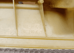 Osłona poszycie słupka prawy tył tylna prawa Audi A6 C6 sedan 4F5867288 7