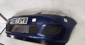 Zderzak przód przedni do ford fiesta MK6 vi lift fl niebieski granatowy kod koloru F2 3