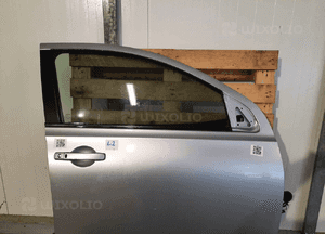 Drzwi przód przednie prawe nissan qashqai J10 KY0 srebrne 6