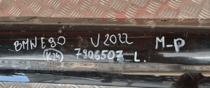 Bmw E90 E91 listwa progowa próg lewa lewy m-pakiet 7906507 14