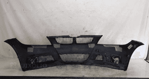 ZDERZAK PRZÓD PRZEDNI BMW E90 E91 SERIA 3 M PAKIET M POWER LeMans Blue NIEBIESKIE HALOGENY 5