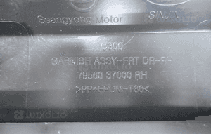 Ssangyong korando C300 2019- listwa drzwi prawy przód 7956037000 8