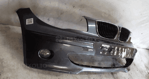Zderzak przód przedni do bmw E87 seria 1 sparkling graphite szary grafit halogeny 4