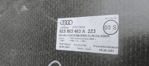 Podłoga wykładzina bagażnika Audi A4 B6 Sedan 8E5863463A 4