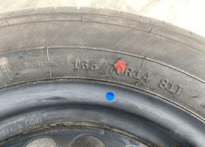 Nissan micra clio sandero dojazdówka zapas 14" 5