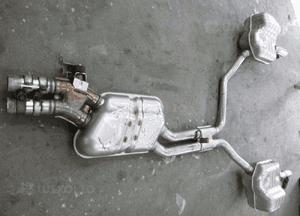 Audi A8 D4 4H0 tłumik wydech rura komplet 5