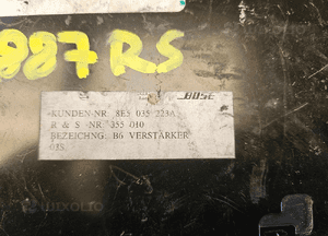 Wzmacniacz BOSE 8E5035223A Głosników Subwoofer Radio Amplituner AUDI A4 B6 B7 9