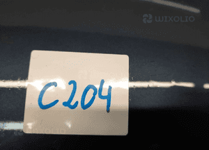 Zderzak przód przedni opel meriva a i 1 lift fl Z168 szary grafitowy 2