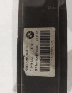 BMW 1 E87 / E81 Belka zderzaka tył - 14711 3