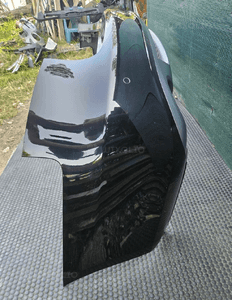 Zderzak Tyl Tylny S-Line Czarny LY9B Dyfuzor Dwa Wydechy Czujniki PDC Audi A4 B8 Avant Kombi 09r 28