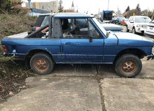 Maska błotnik lampa zderzak Range Rover Classic 10