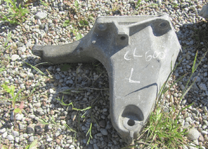mercedes łapy aluminiowe silnika m271 m272  m273 m137 lewa prawa poduszka 8