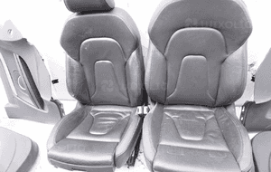 FOTELE SIEDZENIA SKÓRA EL GRZANE AUDI A5 8T COUPE 8