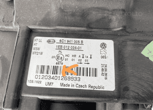 Vw polo lift 6C lampa prawa i lewa 14- 4